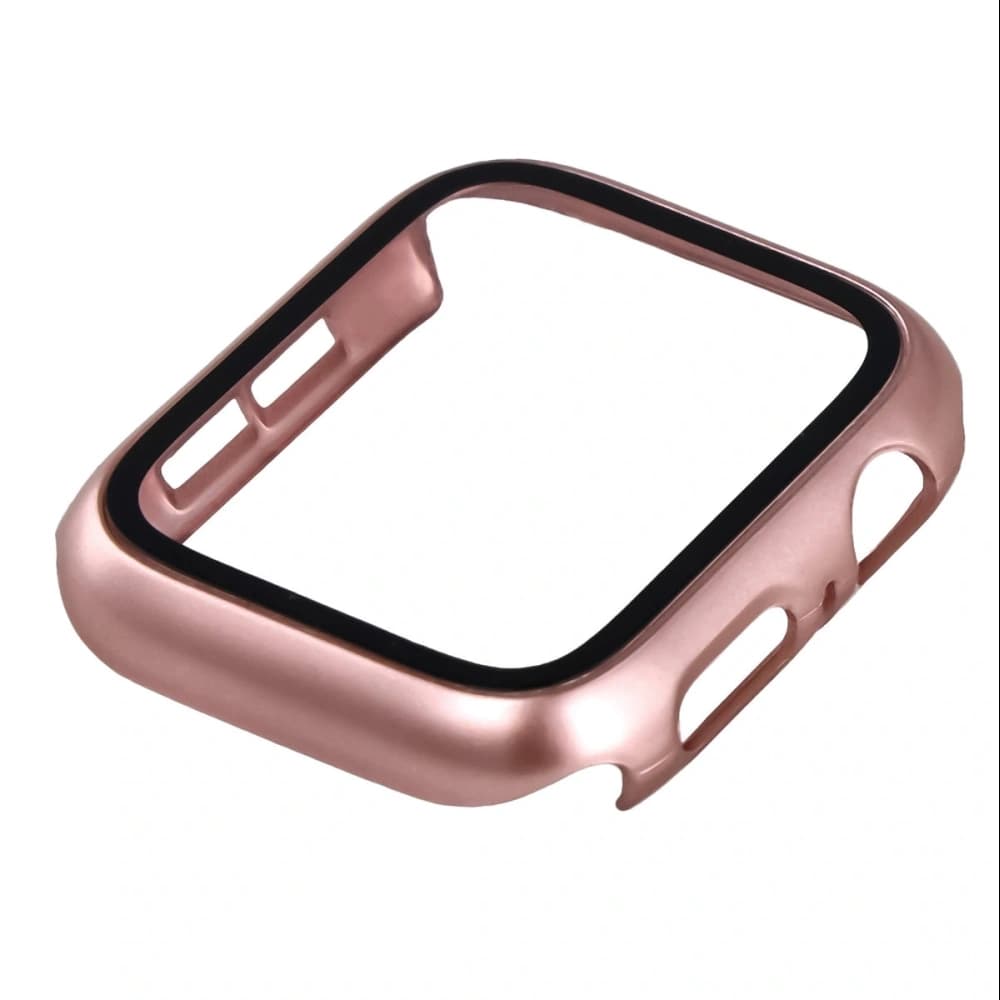Bizon Case+Glass Uhr Apple Watch SE 3 / SE 2 / SE / 6 / 5 / 4 44mm roségold - 6