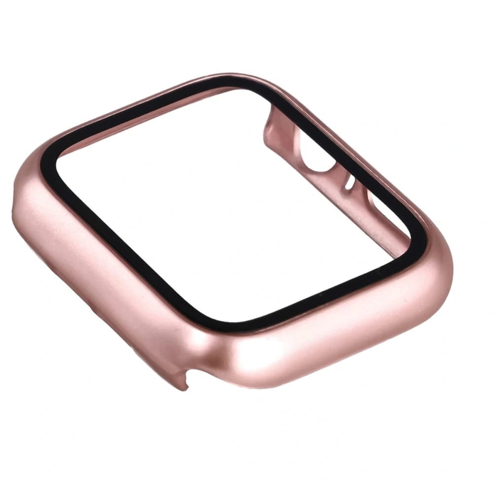 Bizon Case+Glass Uhr Apple Watch SE 3 / SE 2 / SE / 6 / 5 / 4 44mm roségold - 7
