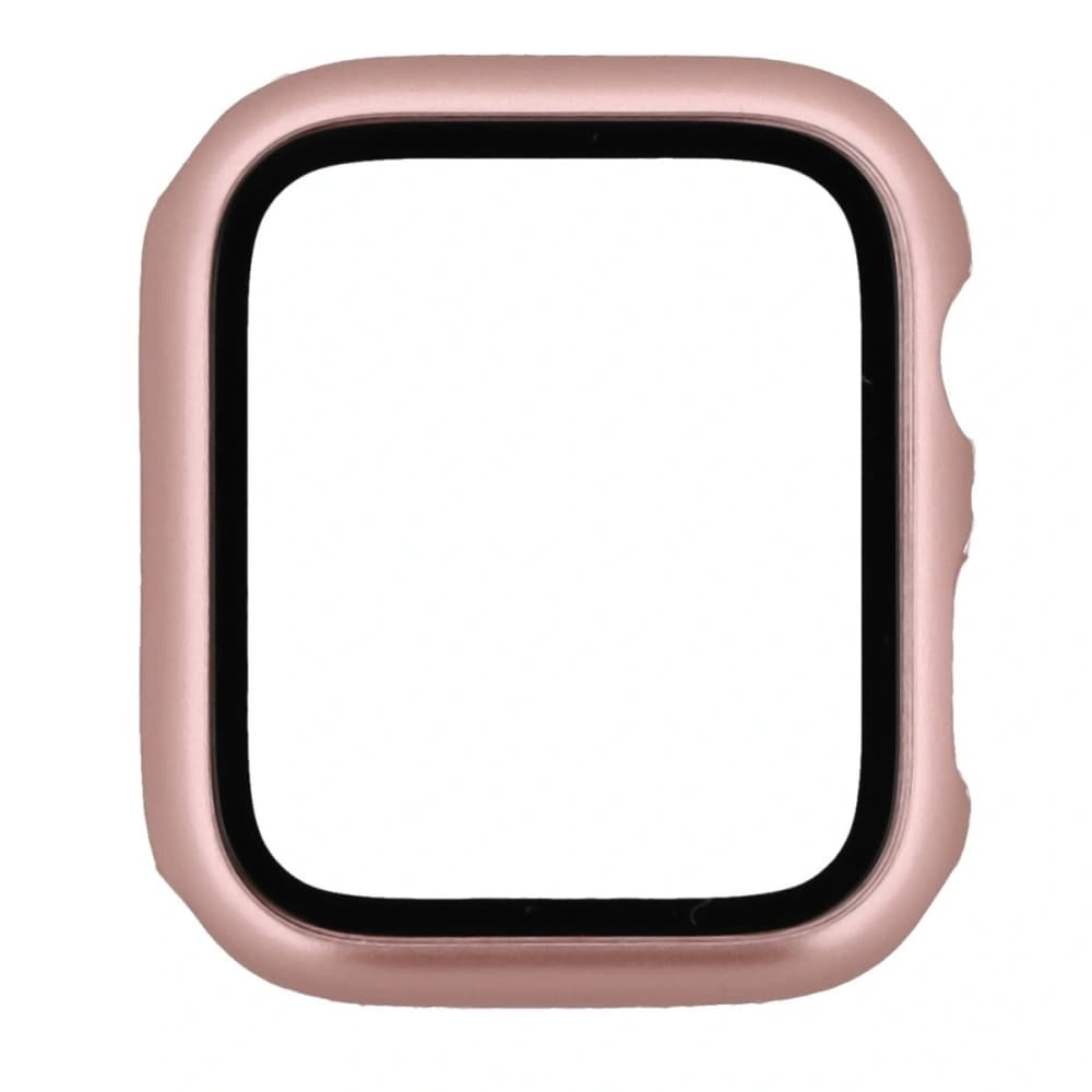 Bizon Case+Glass Uhr Apple Watch SE 3 / SE 2 / SE / 6 / 5 / 4 44mm roségold - 8