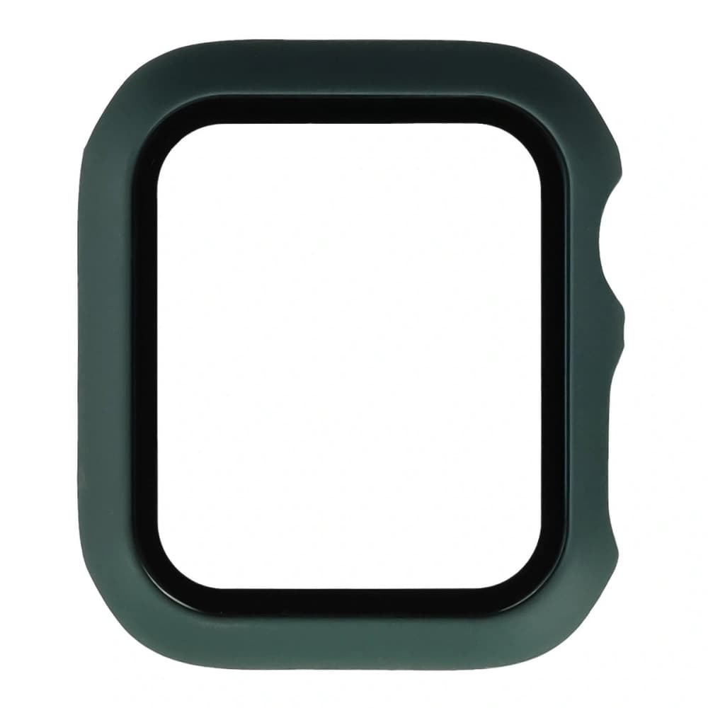 Bizon Case+Glass Watch Apple Watch SE 3 / SE 2 / SE / 6 / 5 / 4 40mm matte dark green - 8