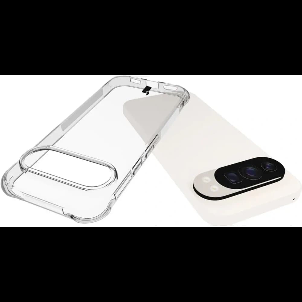 Bizon Case Clear Pack case + 2x tempered glass + lens protector Google Pixel 10 - 5