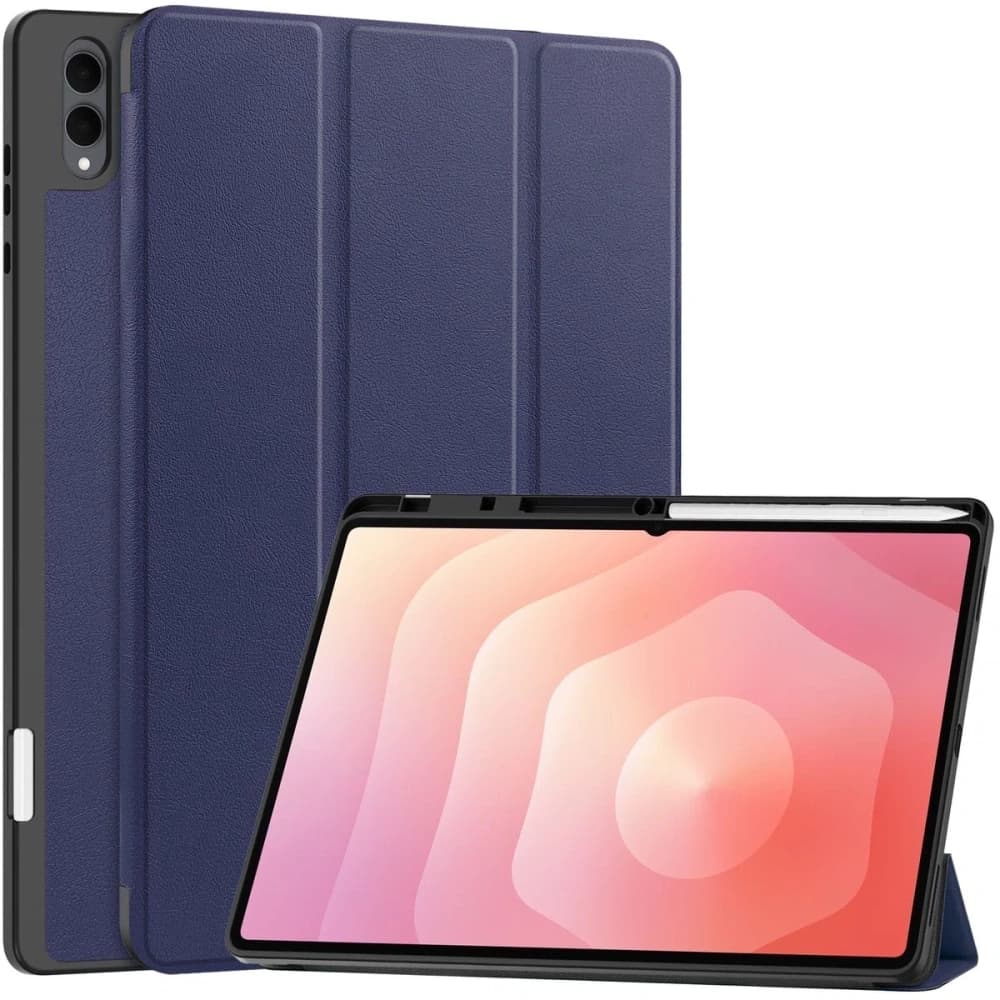 Bizon Case Tab Lizard Samsung Galaxy Tab S11 Ultra navy blue - 1