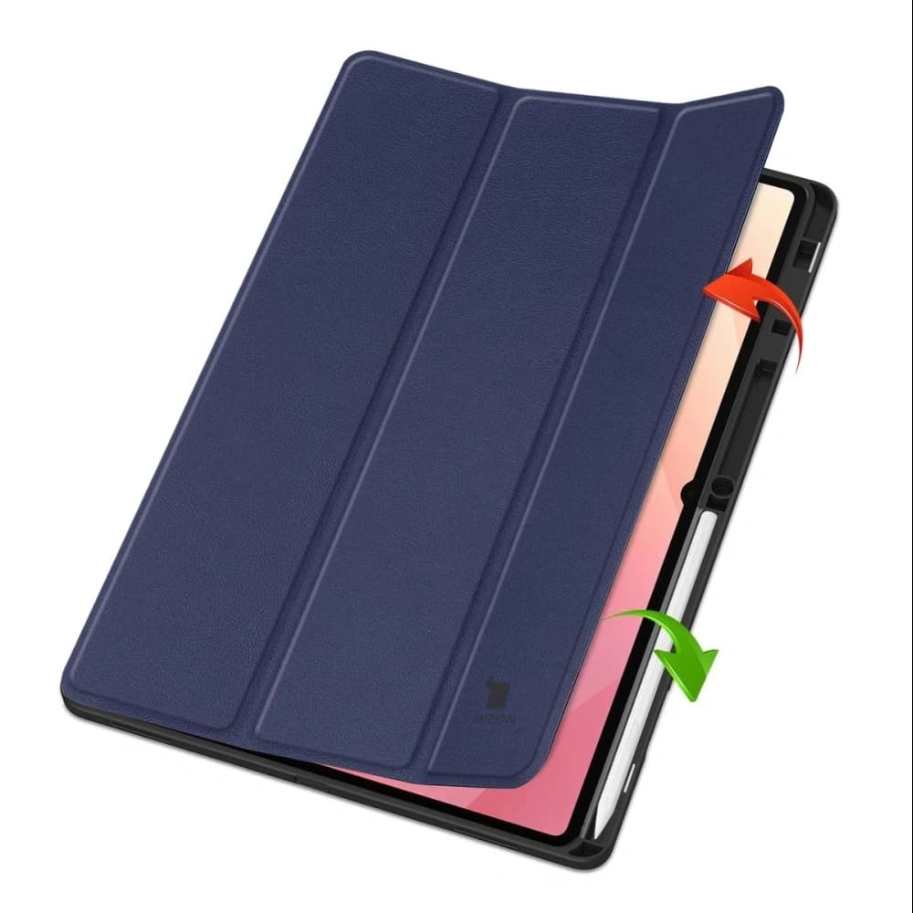 Bizon Case Tab Lizard Samsung Galaxy Tab S11 Ultra navy blue - 2