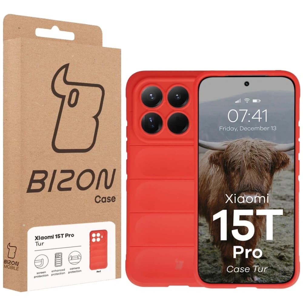 Bizon Case Tur Xiaomi 15T Pro red - 8