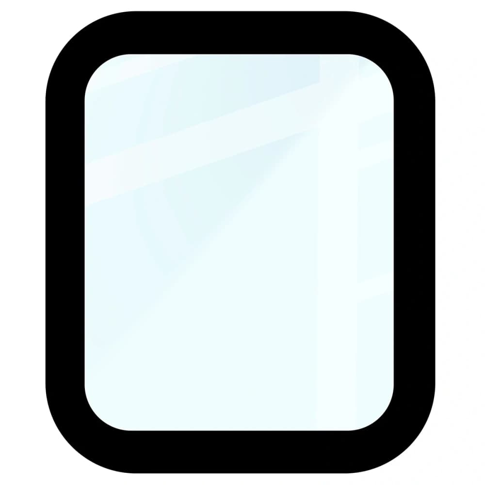 Bizon Glass Watch Edge Hybrid Apple Watch SE 3 / SE 2 / SE / 6 / 5 / 4 40mm schwarz - 4