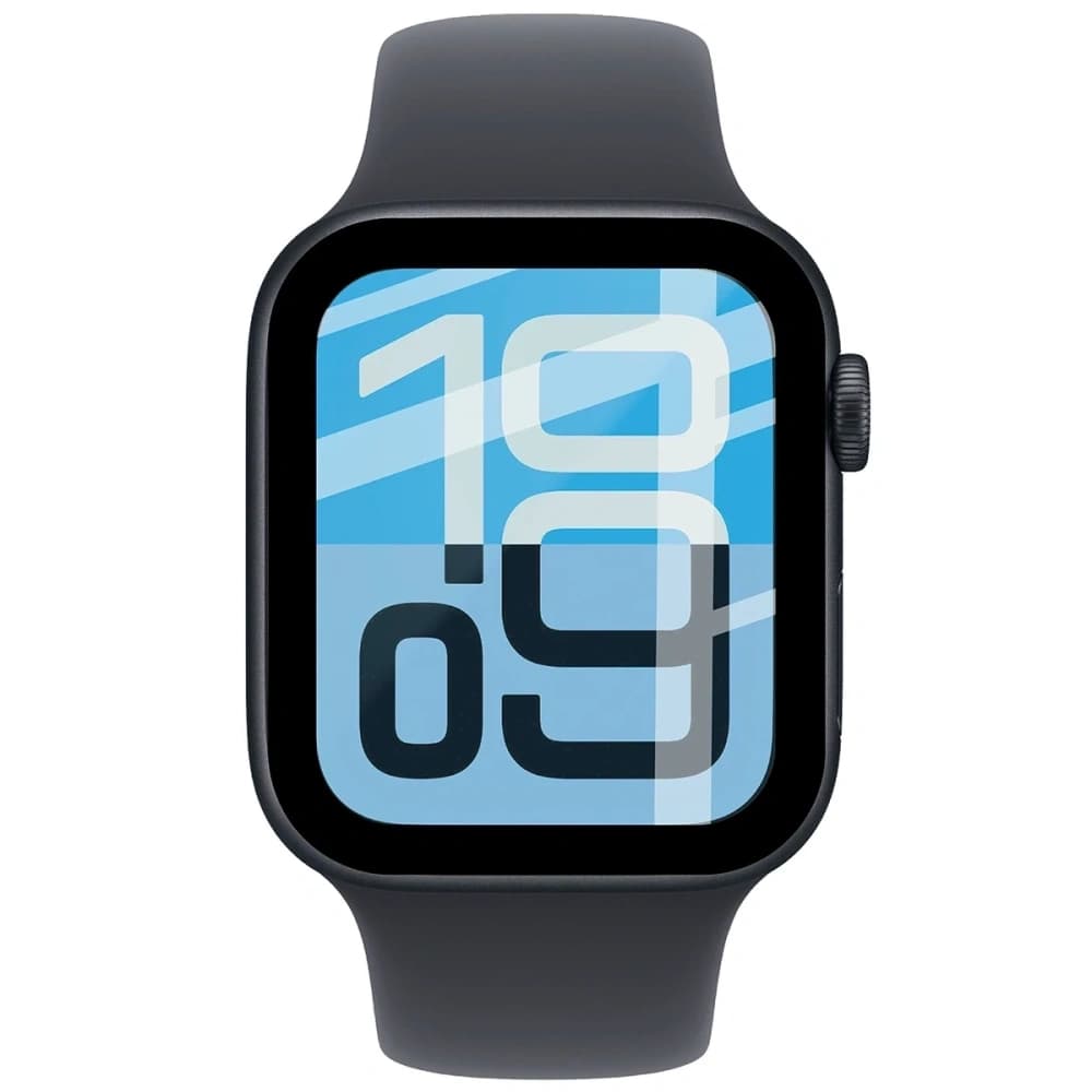 Bizon Glass Watch Edge Hybrid Apple Watch SE 3 / SE 2 / SE / 6 / 5 / 4 44mm schwarz - 2