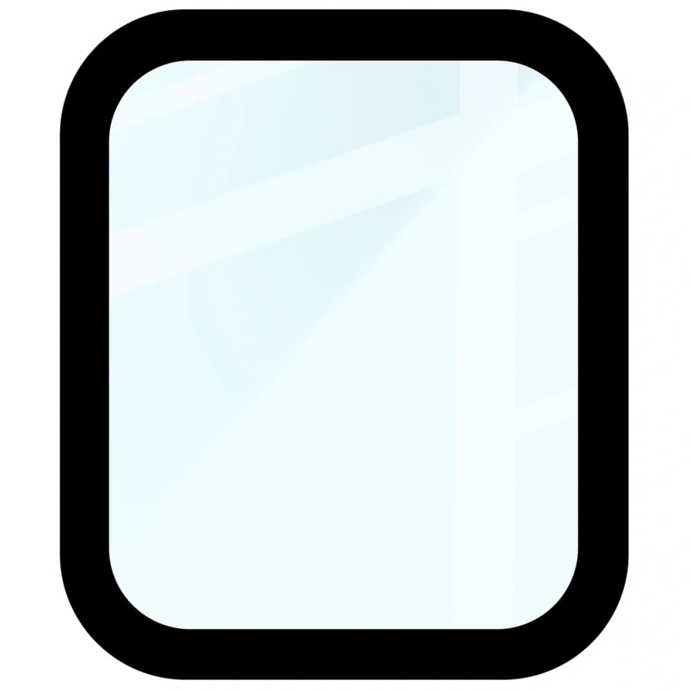 Bizon Glass Watch Edge Hybrid Apple Watch SE 3 / SE 2 / SE / 6 / 5 / 4 44mm schwarz - 4