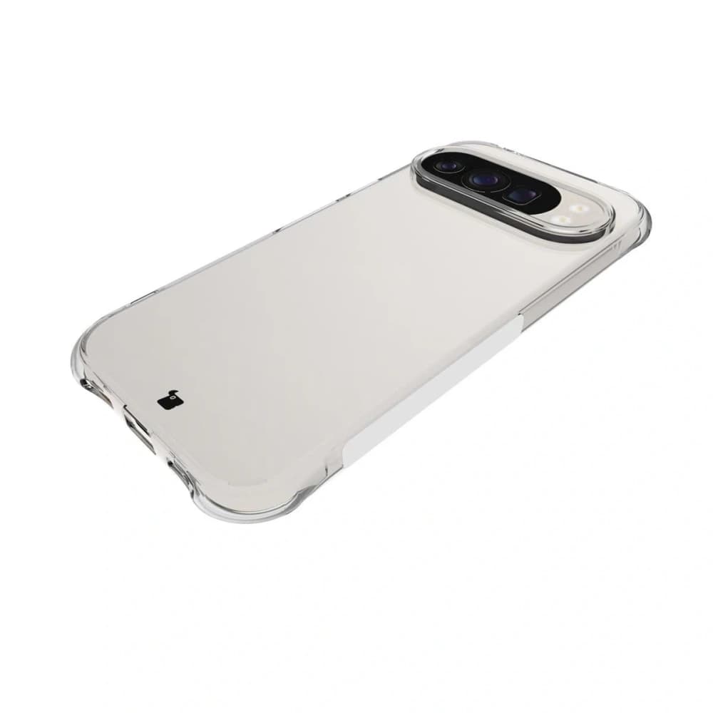 Bizon Case Clear Pack Hülle + 2x gehärtetes Glas + Objektivglas für Google Pixel 10 Pro - 7