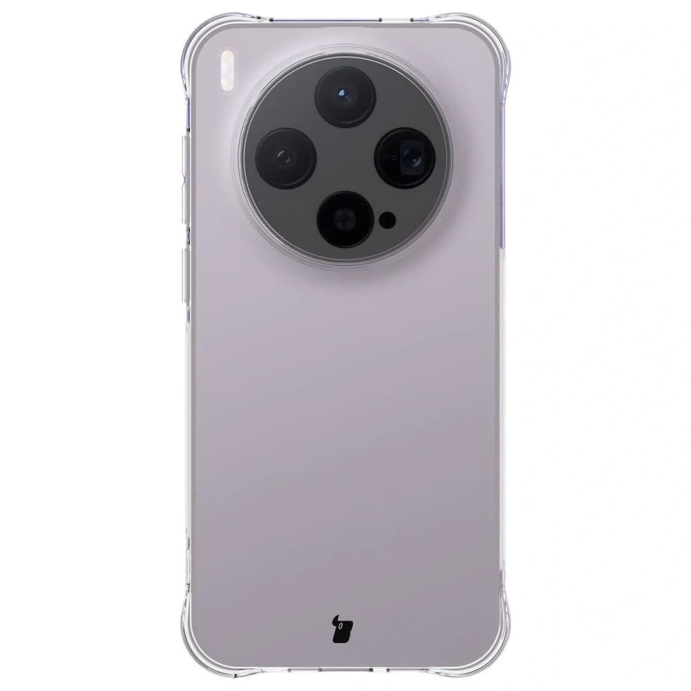 Bizon Case Clear Pack Hülle + 2x Displayschutzfolie für Vivo X300 - 2