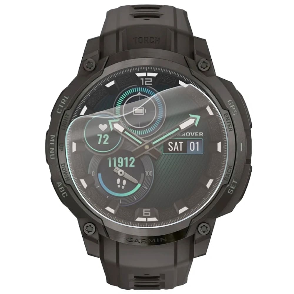 Bizon Glass Watch Film Sun Garmin Instinct Crossover AMOLED - 2