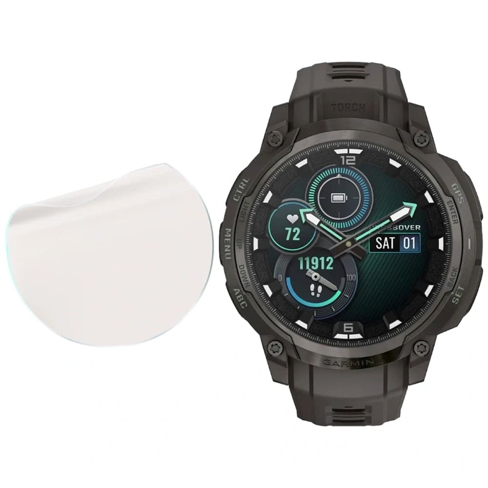 Bizon Glass Watch Film Sun Garmin Instinct Crossover AMOLED - 4