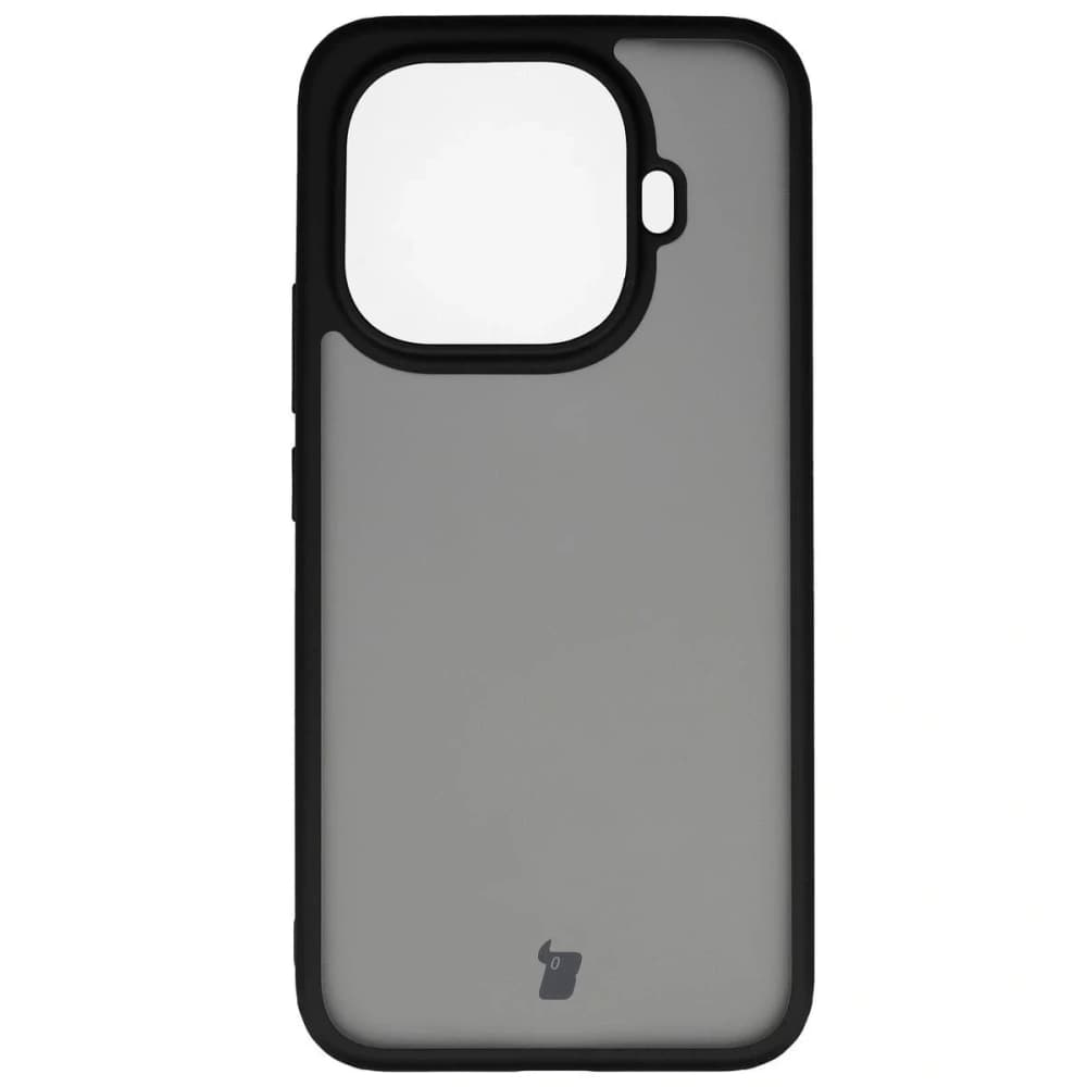 Bizon Case Angelo Xiaomi 15T Pro rauchig mit schwarzem Rahmen - 2