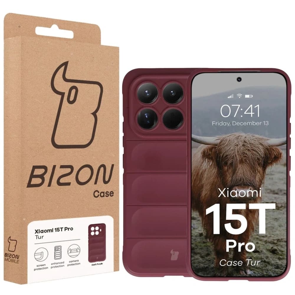Bizon Case Tur Xiaomi 15T Pro burgundy - 8