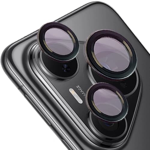 Bizon Glass Snap Lens Huawei Pura 80 Pro / Pro Plus black frame