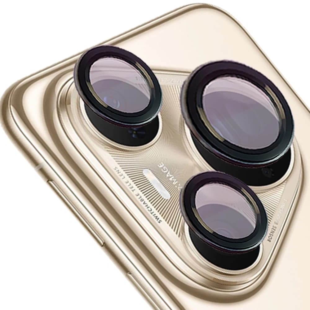 Bizon Glass Snap Lens Huawei Pura 80 Ultra black frame - 1