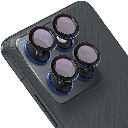 Bizon Glass Snap Lens Motorola Edge 70 black frame