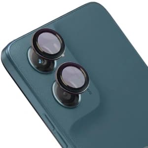 Bizon Glass Snap Lens Motorola Moto G06 4G / G06 Power 4G schwarzer Rahmen