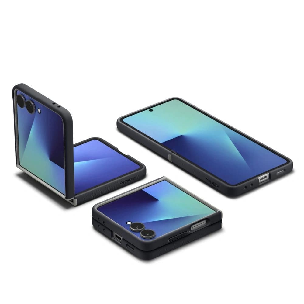 Spigen Nano Pop Mag MagSafe Samsung Galaxy Z Flip 7 Schwarz Sesam - 11
