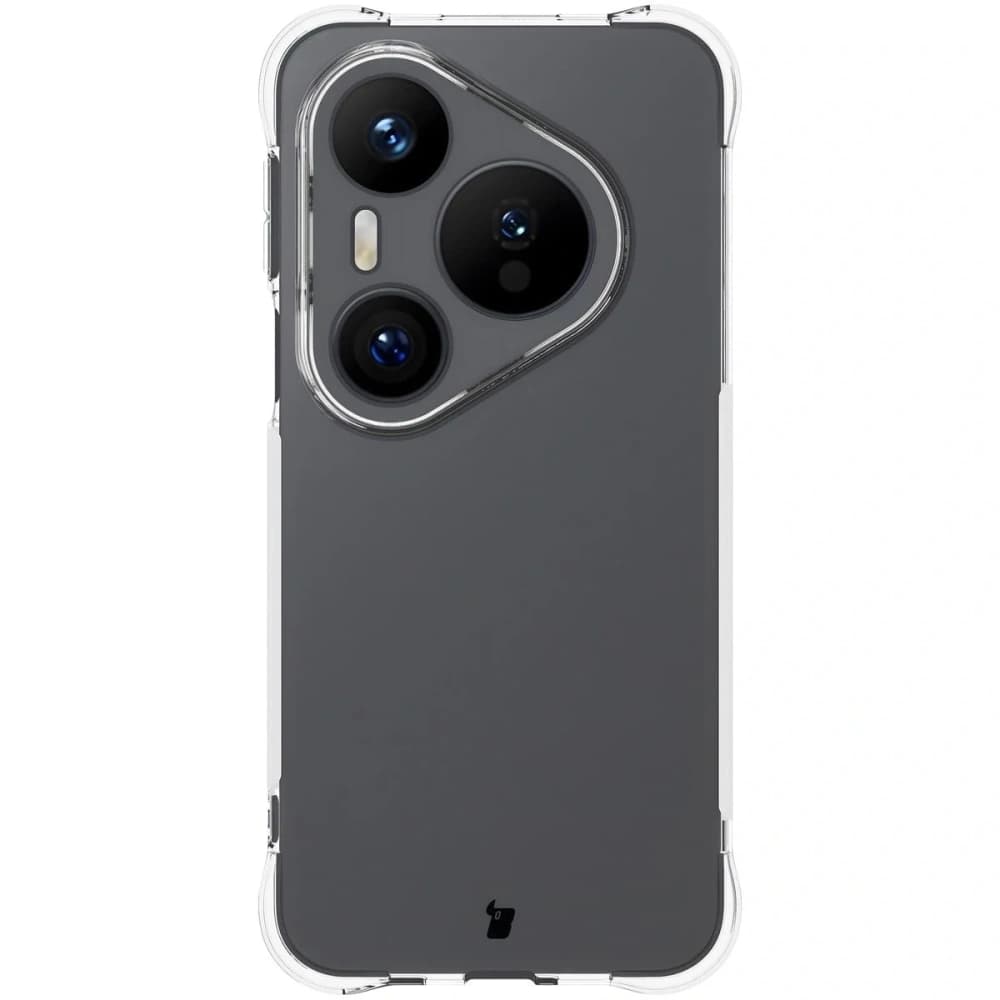 Bizon Case Clear Pack Hülle + 2x Displayschutzfolie für Huawei Pura 80 Pro / Pro+ Plus - 2