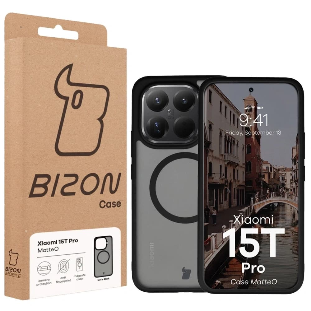 Bizon Case MatteO Magnetic Xiaomi 15T Pro smoky-black - 7