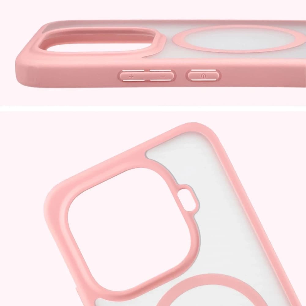 Bizon Case MatteO Magnetic Xiaomi 15T Pro smoky light pink - 4