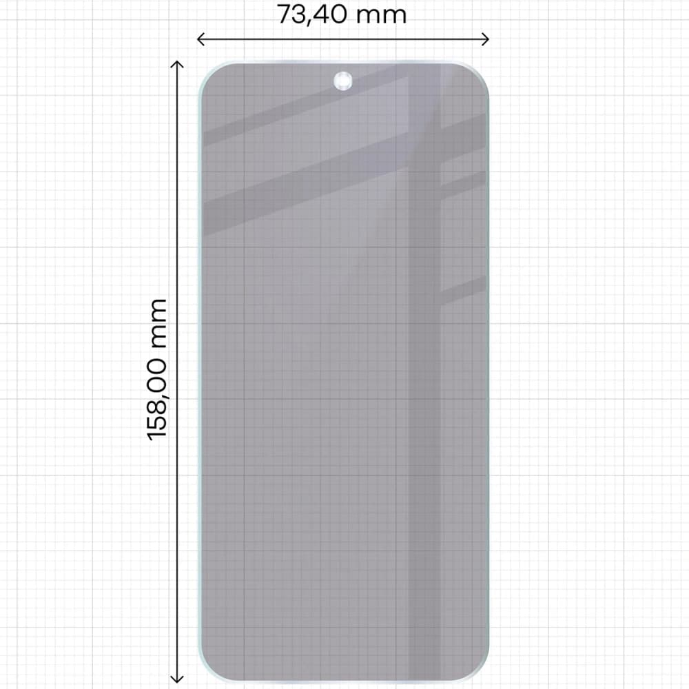 Bizon Glass Mule Shadow Oppo Find X9 Pro matt - 2