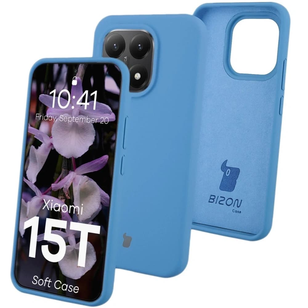Bizon Soft Case Xiaomi 15T blue - 1