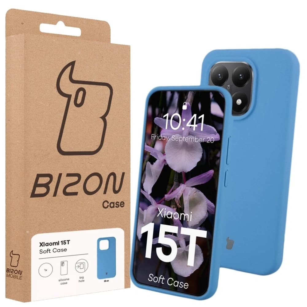 Bizon Soft Case Xiaomi 15T blue - 7