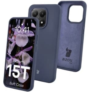 Bizon Soft Case Xiaomi 15T dark blue
