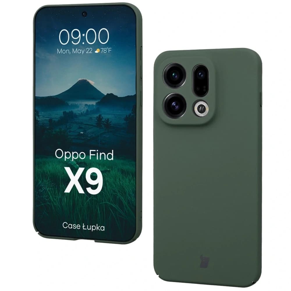 Bizon Case Lupka Oppo Find X9 grün - 1