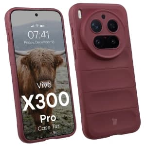 Bizon Case Tur Vivo X300 Pro burgundy