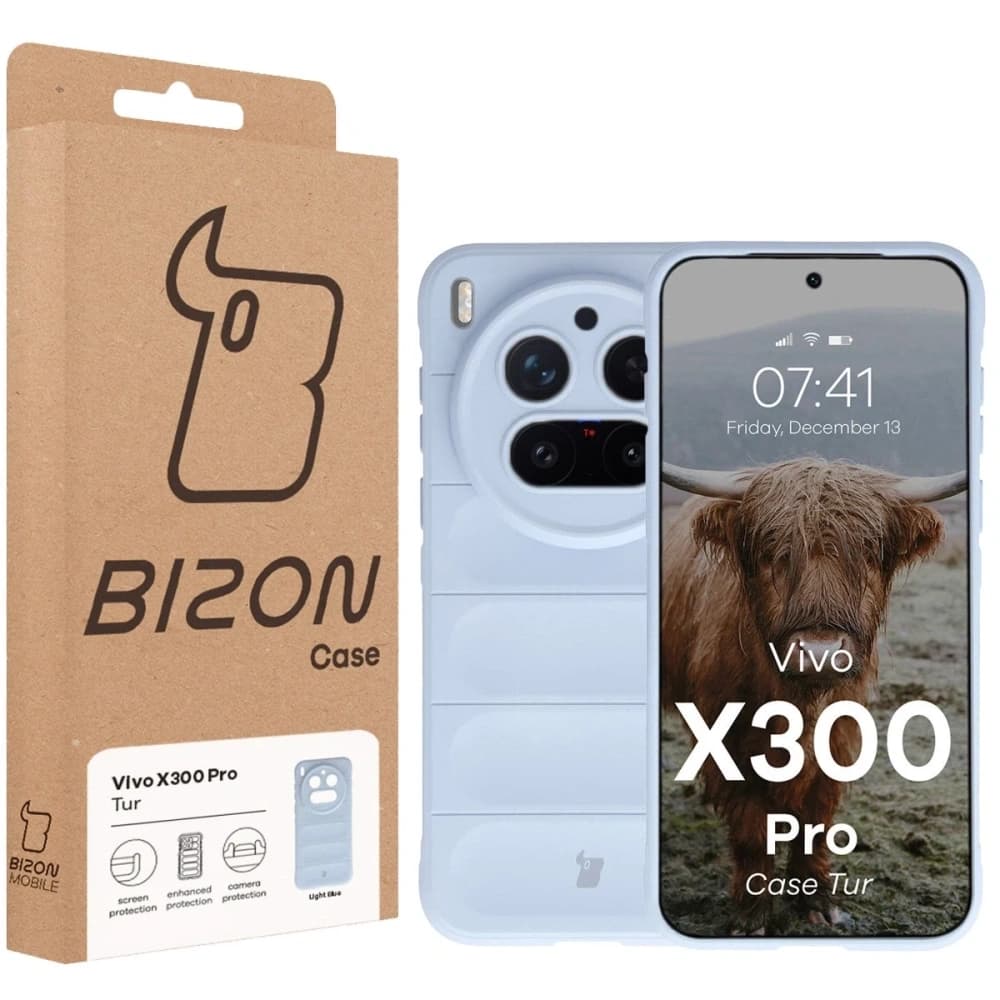 Bizon Case Tur Vivo X300 Pro light blue - 8