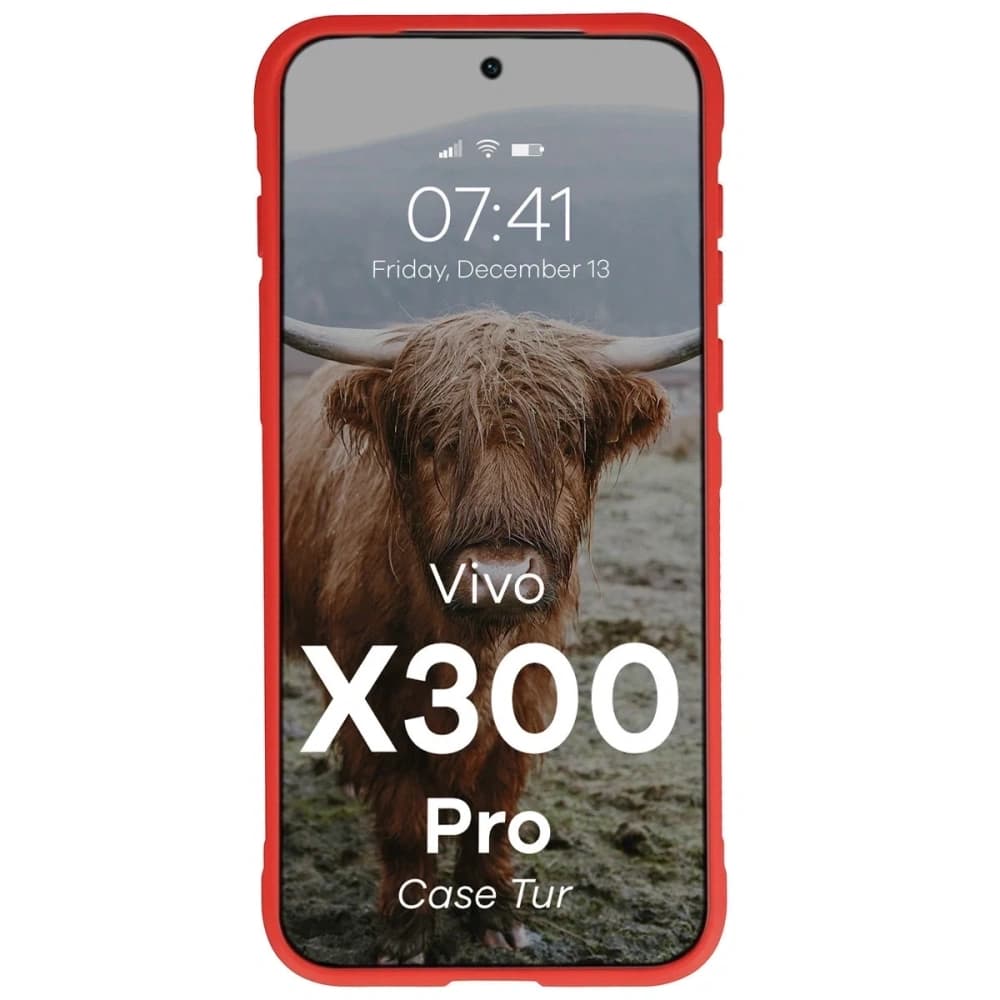 Bizon Case Tur Vivo X300 Pro rot - 5