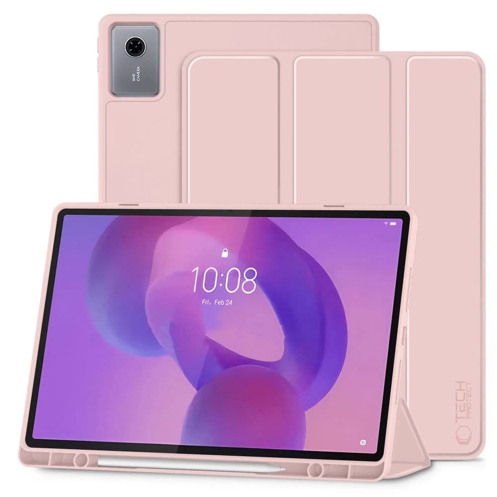 Tech-Protect SmartCase Pen Lenovo Idea Tab Plus 12.1 TB-361 pink - 1