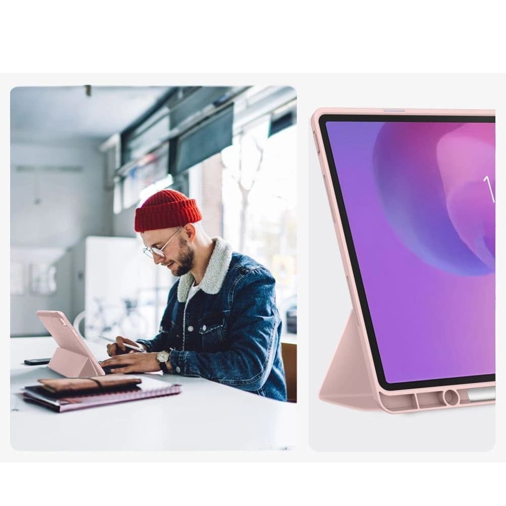 Tech-Protect SmartCase Pen Lenovo Idea Tab Plus 12.1 TB-361 pink - 8