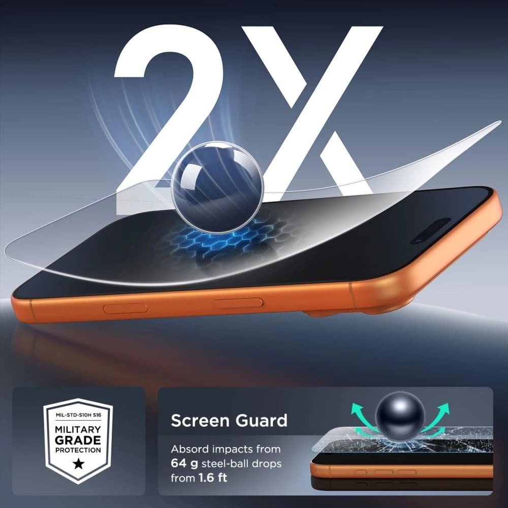 Tech-Protect Bundle Glass Apple iPhone 15 Pro Max klar [10 PACK] - 6