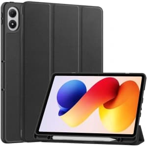 Bizon Case Tab Lizard Xiaomi Redmi Pad 2 Pro schwarz