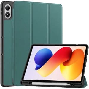 Bizon Case Tab Lizard Xiaomi Redmi Pad 2 Pro dunkelgrün