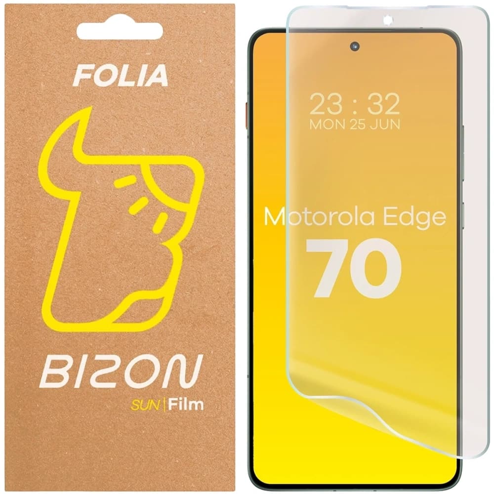Bizon Glasfolie Sonne Motorola Edge 70 - 1