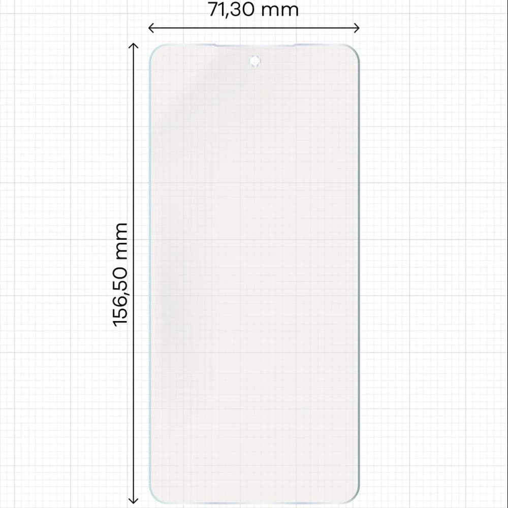 Bizon Glasfolie Sonne Motorola Edge 70 - 2