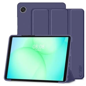 Etui Tech-Protect SmartCase für Samsung Galaxy Tab A9+ / A11+ Plus 11.0 X210 / X215 / X216 / X230 / X235 / X236 Marineblau