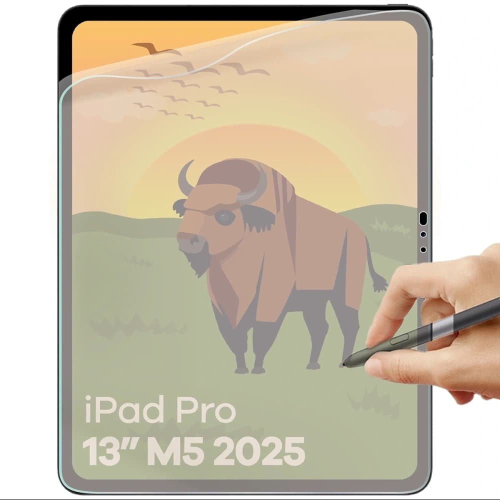 Mattfolie Bizon Glass Tab Film Sun für Apple iPad Pro 13" M5 2025 - 1