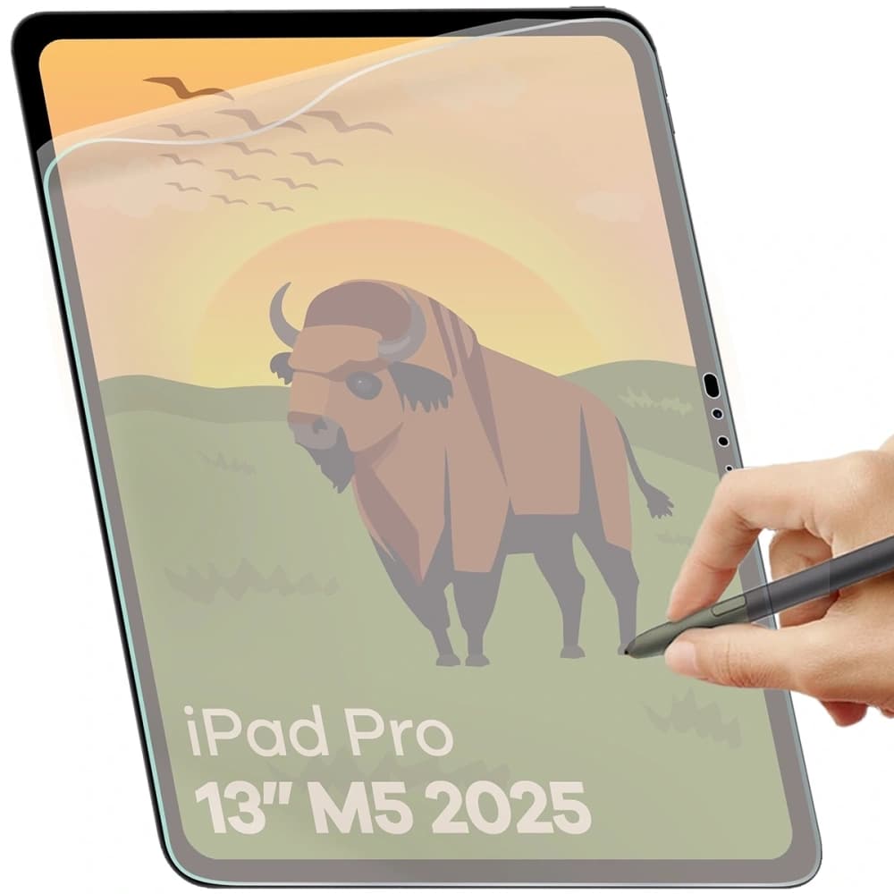 Mattfolie Bizon Glass Tab Film Sun für Apple iPad Pro 13" M5 2025 - 5