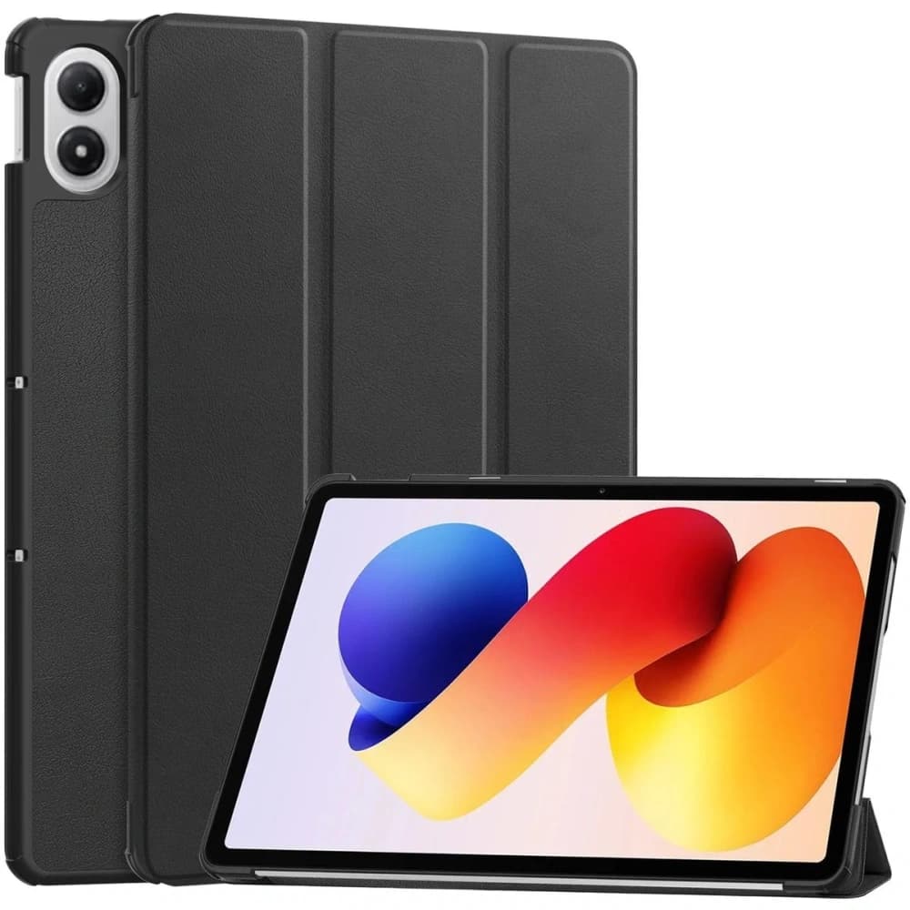 Etui mit Klappe Bizon Case Tab Croc für Xiaomi Redmi Pad 2 Pro schwarz - 1