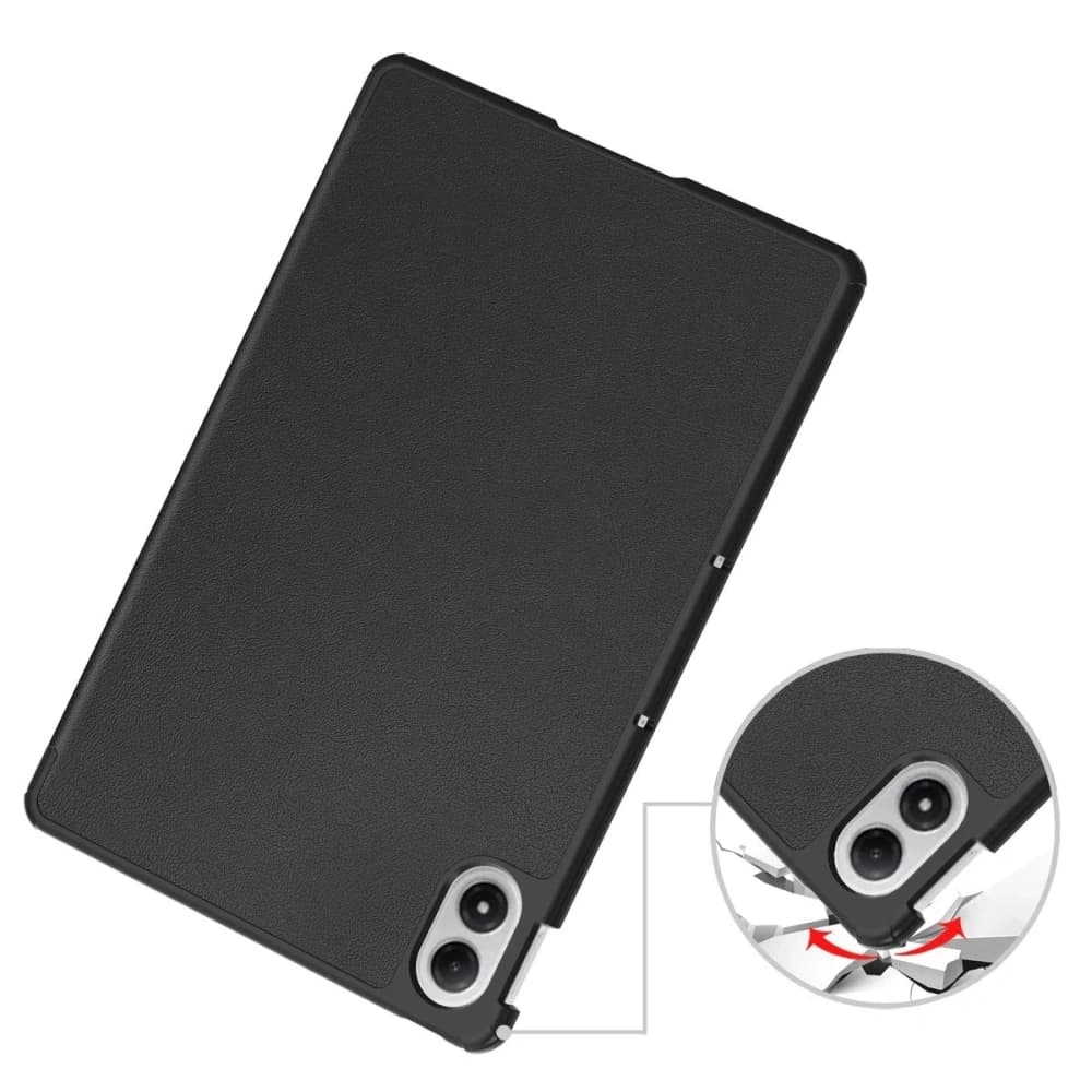 Etui mit Klappe Bizon Case Tab Croc für Xiaomi Redmi Pad 2 Pro schwarz - 3