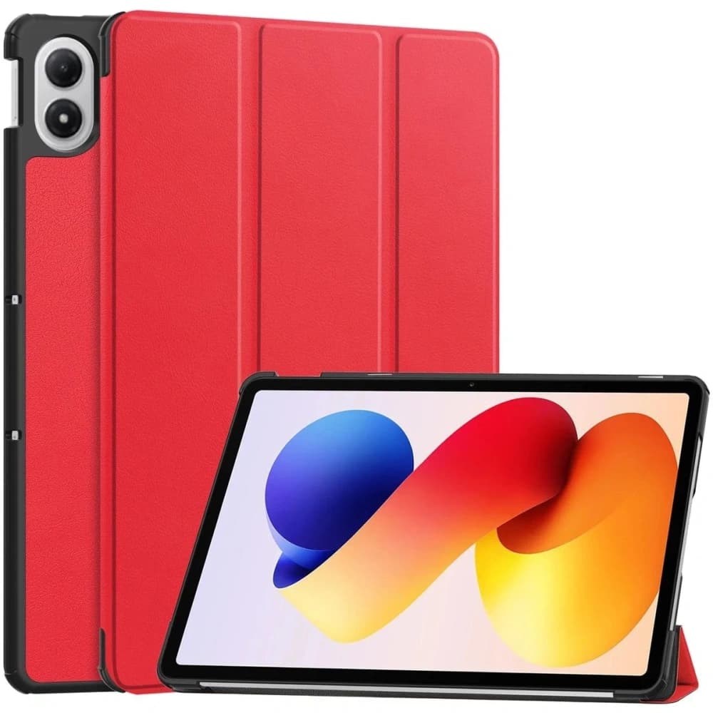 Etui mit Klappe Bizon Case Tab Croc für Xiaomi Redmi Pad 2 Pro rot - 1