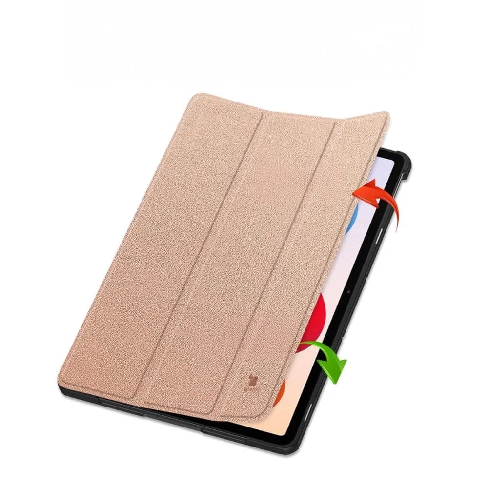Etui mit Klappe Bizon Case Tab Croc für Xiaomi Redmi Pad 2 Pro rosa-gold - 6