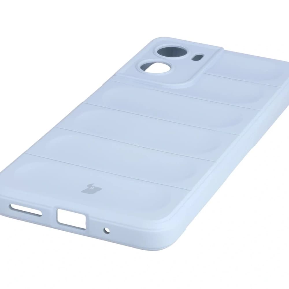 Panzerglas Etui Bizon Case Tur für Motorola Moto G06 4G / G06 Power 4 hellblau - 3