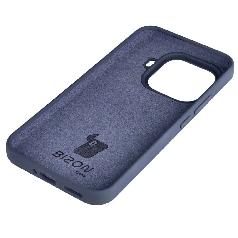 Silikonowe etui Bizon Soft Case do Xiaomi 15T Pro ciemnoniebieskie - 4