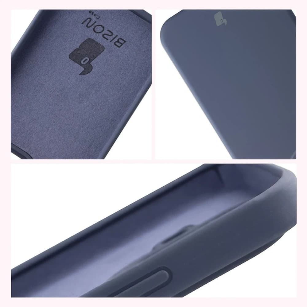 Silikonowe etui Bizon Soft Case do Xiaomi 15T Pro ciemnoniebieskie - 6